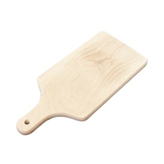 Solid Beech Small 31cm Rectangular Chopping or Cheese Board with Handle