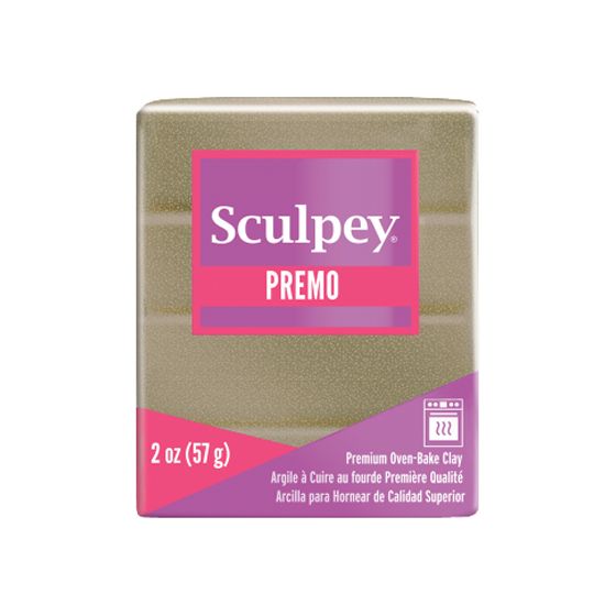 Sculpey Premo Yellow Gold Glitter 57g