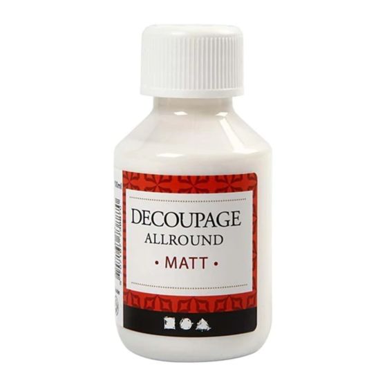Decoupage Allround Matt Adhesive & Varnish 100ml