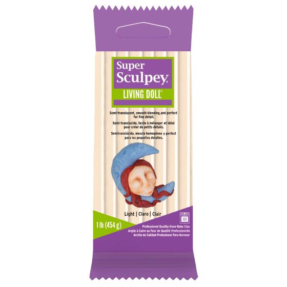 Super Sculpey Living Doll Light
