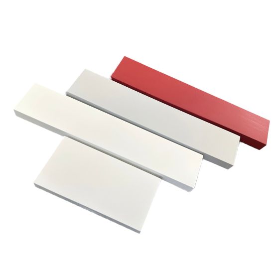 Long Slim Plain Painted Wooden Plaques or Blank Signs - Choose Colour & Size